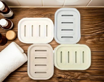 Silicone Shower Steamer Tray: Minimalist Soap Dish - Spa Gift