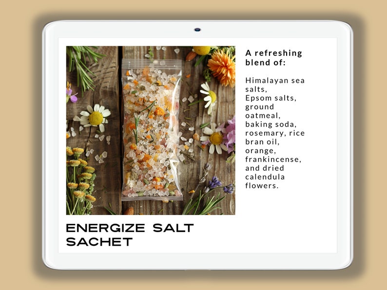 ENERGIZE Citrus salt sachet