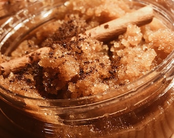 Pumpkin Spice Vegan Sugar Scrub: Fall Exfoliating Scrub