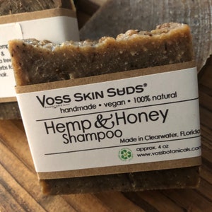 Shampoo Bar Conditioning Moisturizing SLS Free Shampoo Solid Zero Waste Shampoo Sulfate Free Sustainable Travel Size Ecofriendly Packaging