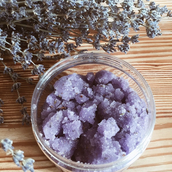 Lavender Scrub | Body Scrub | Lavender Sugar | Exfoliating | Skin Brightening | Gift | Skin Care | Skin Polishing Scrub | Vegan Scrub