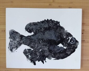 ケンページ　aquarium アクリル画 缶ミラーへそ天ケンジ | ケンジ商店