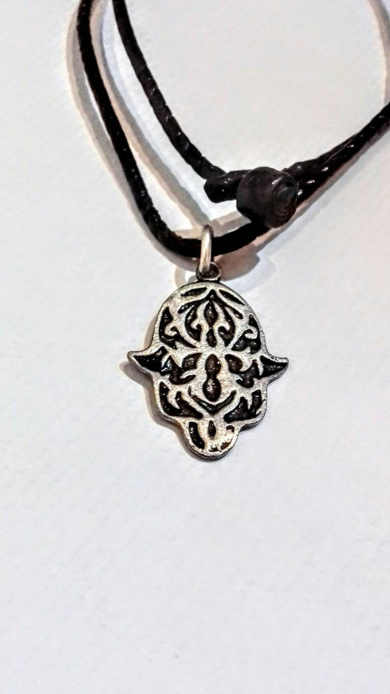 Hamsa tribal plata