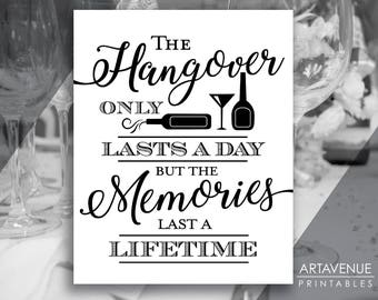 Gold Art Deco Hangover Only Lasts A Day Quote Svg Cut Files Etsy