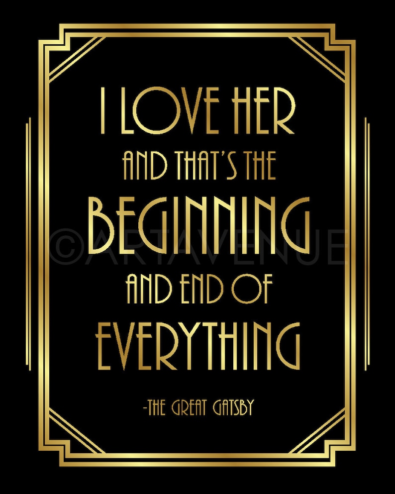 Gatsby Love Quotes