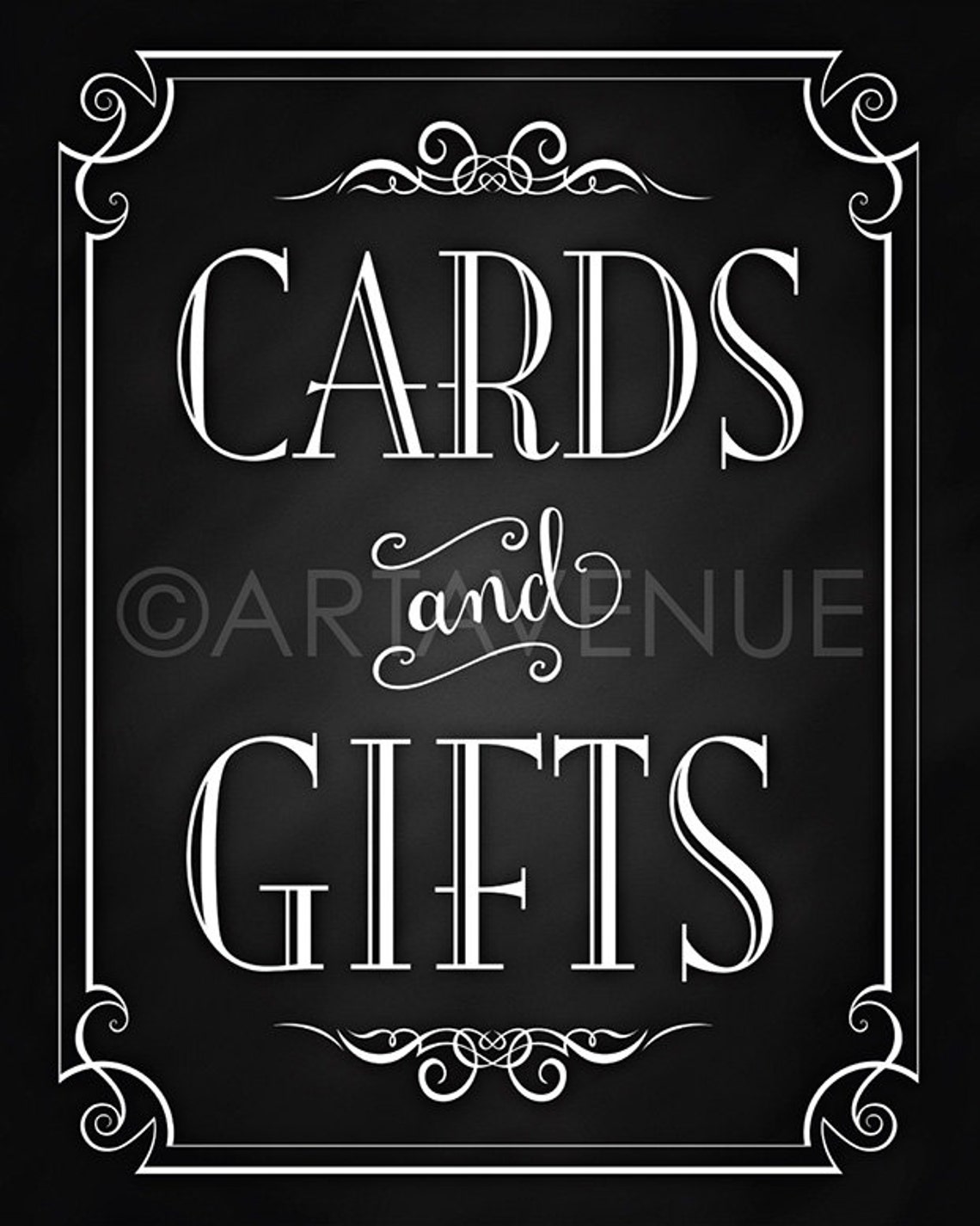 Printable Art Vintage Wedding Sign cards and Etsy