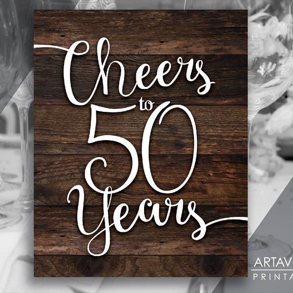Rustic 50 Birthday - Etsy