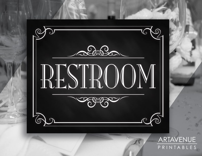 Wedding Printable Art Vintage Decor Sign - Etsy