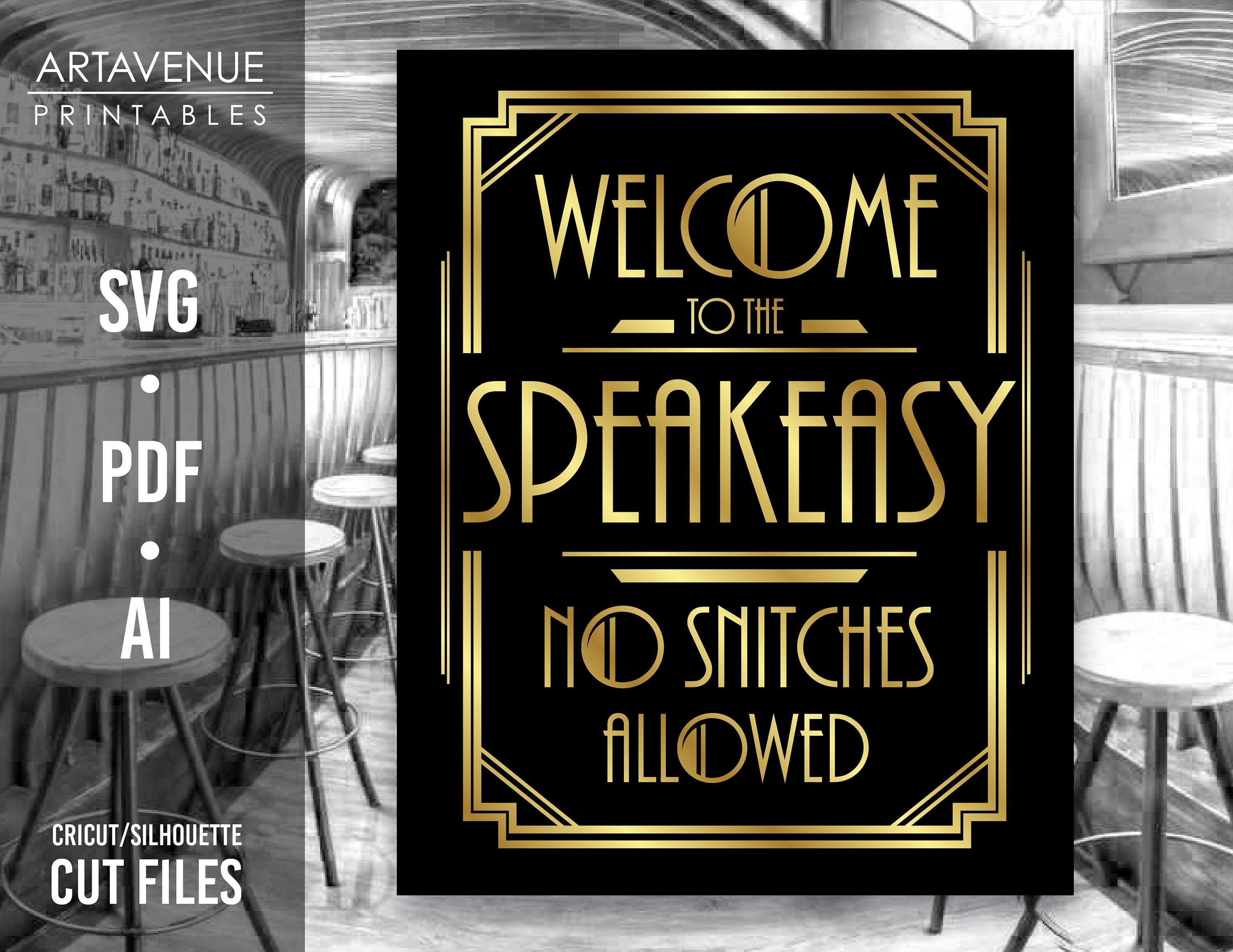 Vintage Décor, Speakeasy Decorations, Speakeasy Event Rentals, Photo  Cred: Limelight San Antonio