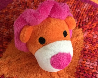 Animal lovey blankie wubby woobie comfort security blanket - removable cute character/animal