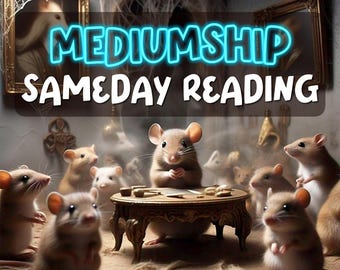 Same-Day Psychic Mediumship/ Clairvoyance Reading - Any Subject/ Question/ Situation - No Tools, Just Pure Psychic Input to Give You Answers