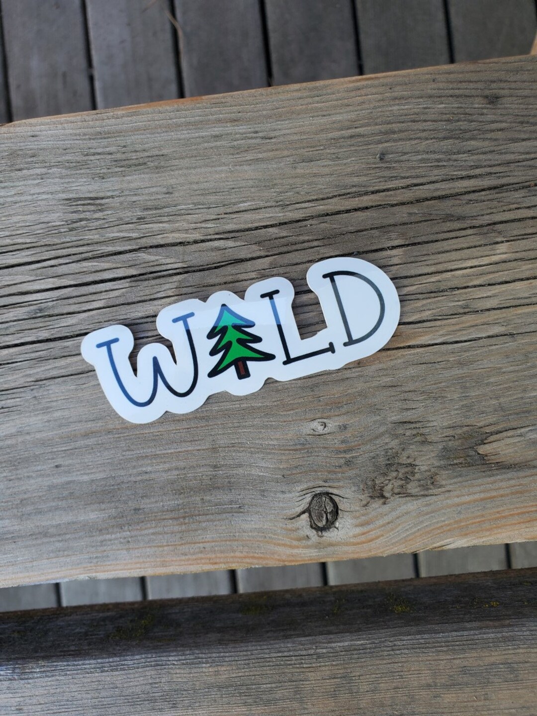 Devious Tree Sticker WILD TREE Vinyl Sticker - Etsy