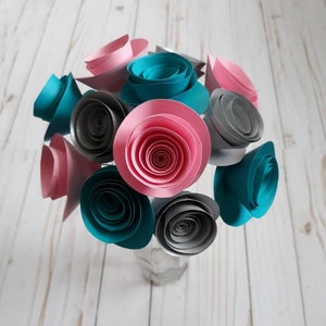 Mothers Day Gift, Paper Flower Bouquet, Flowers for Mom