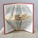 Emily reviewed Paper Anniversary, First Anniversary, Gift for him, Gift for Her, Folded Book Art