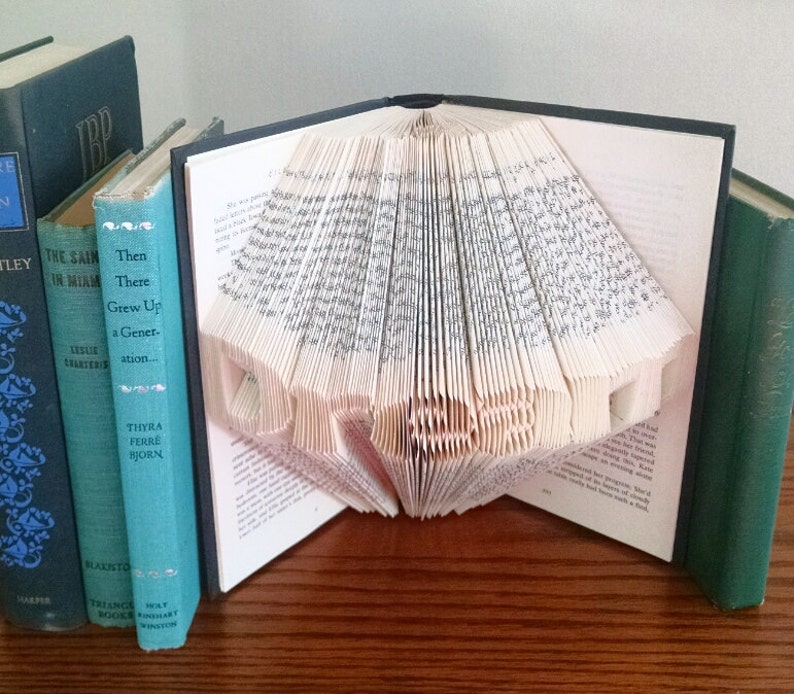 Folded Book Art Featuring the Word Dream Great Gift for the Book Lover image 2