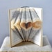 see more listings in the Folded Book Art Initials section