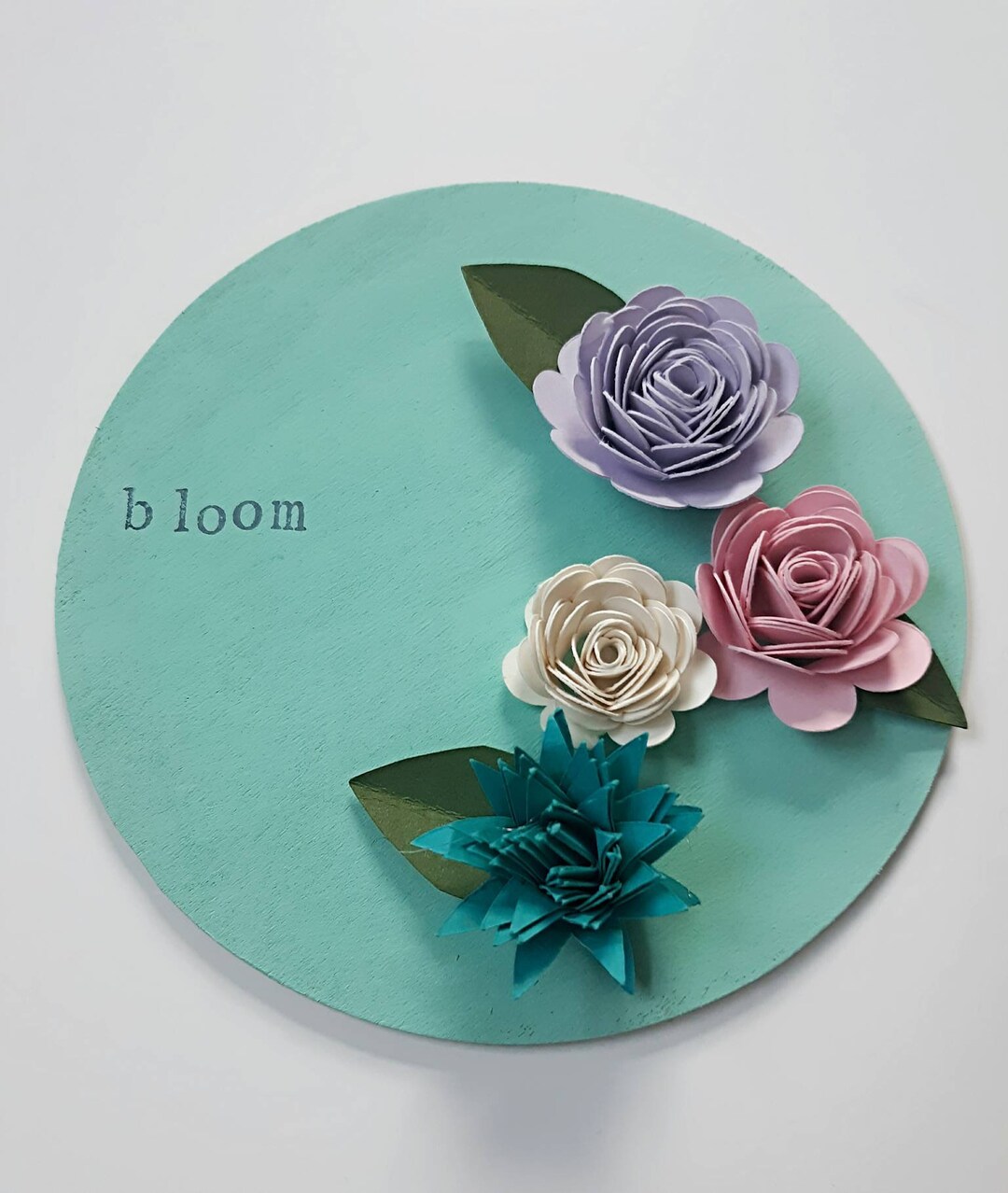 Spring Sign Cardboard Spring Signs, Paper Flower Wooden Sign, Easter and Spring Decor Unique ...