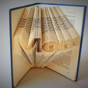 Gifts for Mom Folded Book Art Mothers Day Gift Ideas Book Folding Sculpture image 4