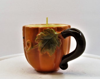 Autumn mug  Handmade Soy Candle