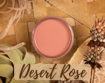 Desert Rose - Dixie Belle Silk All In One Mineral Paint New Colours, Upcycle, Craft, Painting, Furniture, Kitchen Renovation water resistant