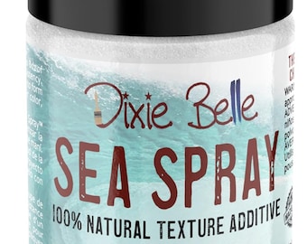 Dixie Belle Sea Spray 6oz | 100% Natural Textured Paint Additive | Create Sea Salt, Stucco & Rustic Finishes