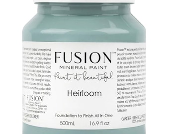 Heirloom, Fusion Mineral Paint, 500ml, Shabby Chic Furniture update makeover, milk paint, silk, chalk paint, upcycle, refinish, art