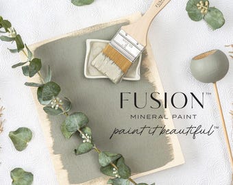 Eucalyptus, Fusion Mineral Paint, 500ml, Shabby Chic Furniture update makeover, milk paint, silk, chalk paint, upcycle, refinish, art