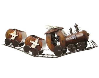 Spooky Halloween Train design metal ornament, for display, sweets, candy, haunted carriage, decoration