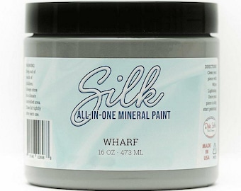 Wharf - Dixie Belle Silk All In One Mineral Paint - 20 Colours, Upcycle, Craft, Painting, Furniture, Kitchen Renovation water resistant