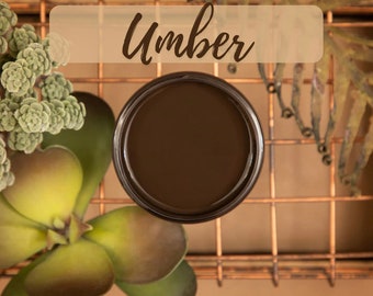 Umber - Dixie Belle Silk All In One Mineral Paint New Colours, Upcycle, Craft, Painting, Furniture, Kitchen Renovation water resistant