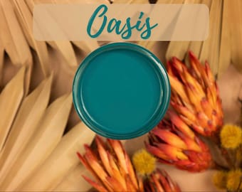 Oasis - Dixie Belle Silk All In One Mineral Paint New Colours, Upcycle, Craft, Painting, Furniture, Kitchen Renovation water resistant
