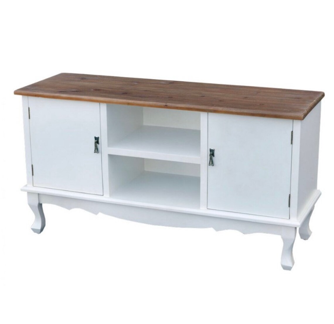 Shabby Chic Chalk Paint TV Stand TV Unit Wooden Storage Etsy UK