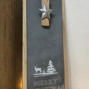 Merry Christmas Peg Board