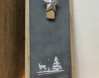 Merry Christmas Peg Board