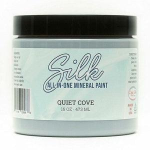Quiet Cove - Dixie Belle Silk All In One Minerale Verf - 20 Kleuren, Upcycle, Ambacht, Schilderen, Meubels, Keuken Renovatie waterbestendig