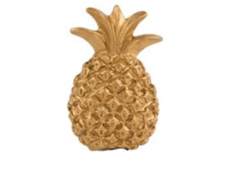 Golden Pineapple Vintage Draw / Door Knobs / Handles, Hardware, fruit, nature, garden, tropical, tree