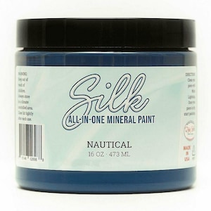 Nautisch - Dixie Belle Silk All In One Minerale Verf - 20 Kleuren, Upcycle, Ambacht, Schilderen, Meubels, Keuken Renovatie waterbestendig