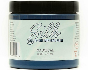 Nautical - Dixie Belle Silk All In One Mineral Paint - 20 Colours, Upcycle, Craft, Painting, Furniture, Kitchen Renovation water resistant
