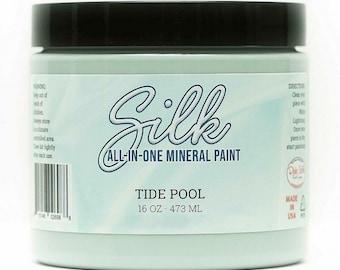 Tide Pool - Dixie Belle Silk All In One Mineral Paint - 20 Colours, Upcycle, Craft, Painting, Furniture, Kitchen Renovation water resistant
