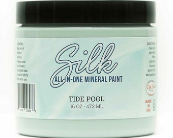 Tide Pool - Dixie Belle Silk All In One Mineral Paint - 20 Colours, Upcycle, Craft, Painting, Furniture, Kitchen Renovation water resistant