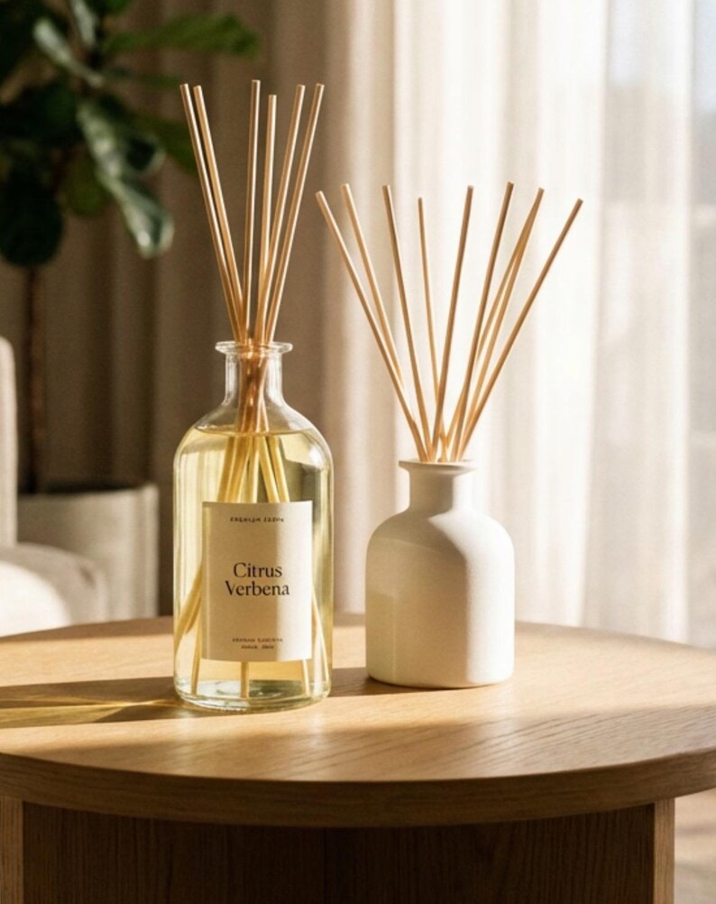 Citrus Verbena Reed Diffuser Refill - 500ml | Cruelty-free Home ...