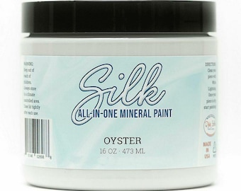Oyster - Dixie Belle Silk All In One Mineral Paint - 20 Colours, Upcycle, Craft, Painting, Furniture, Kitchen Renovation water resistant