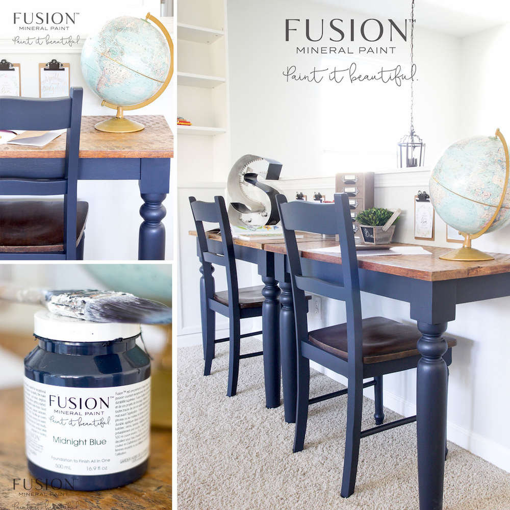 Fusion Mineral Paint Midnight Blue Pint