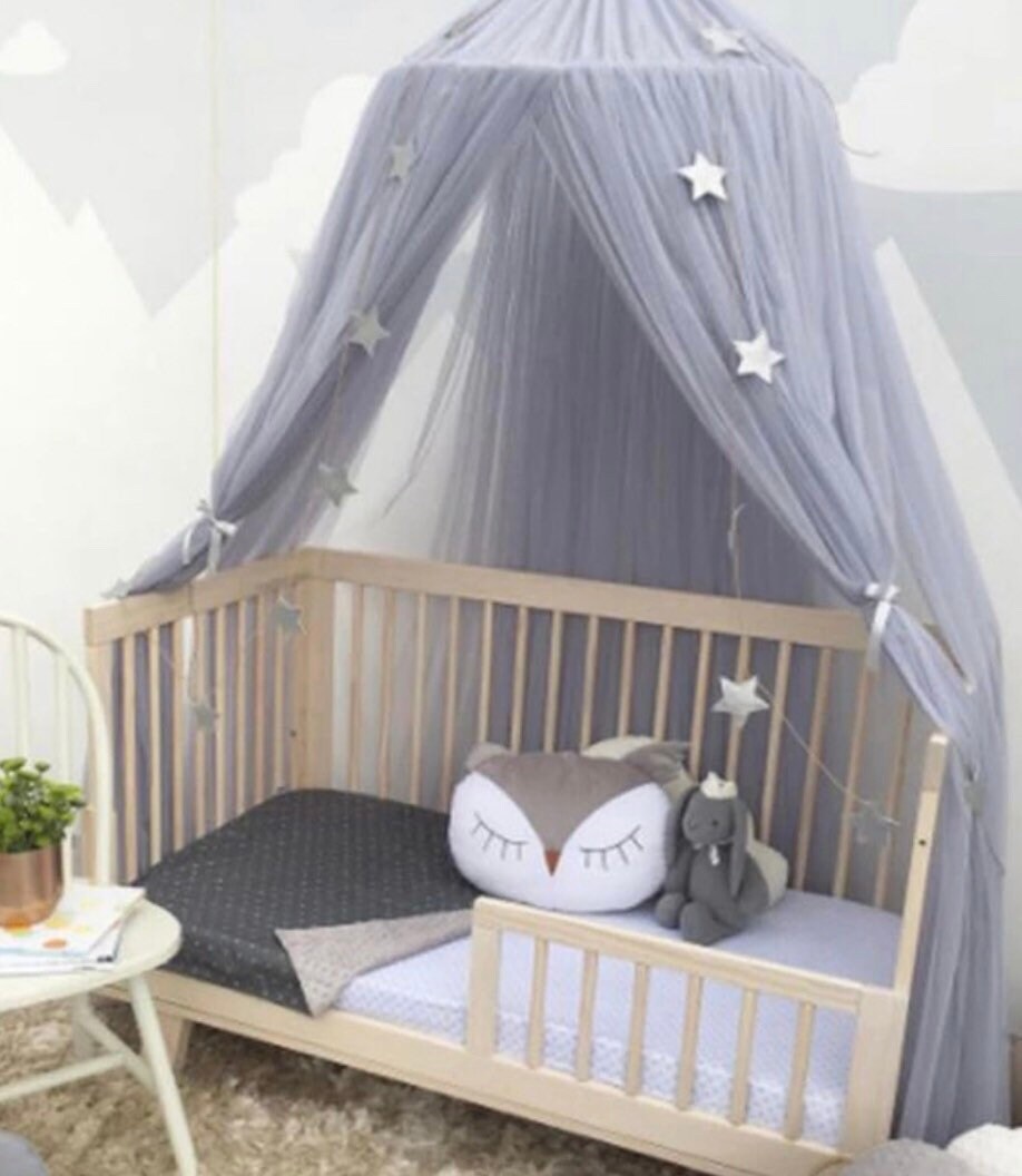 Kids Baby Hanging Cot / Crib Canopy Nursery Bed Dome Net Etsy Australia
