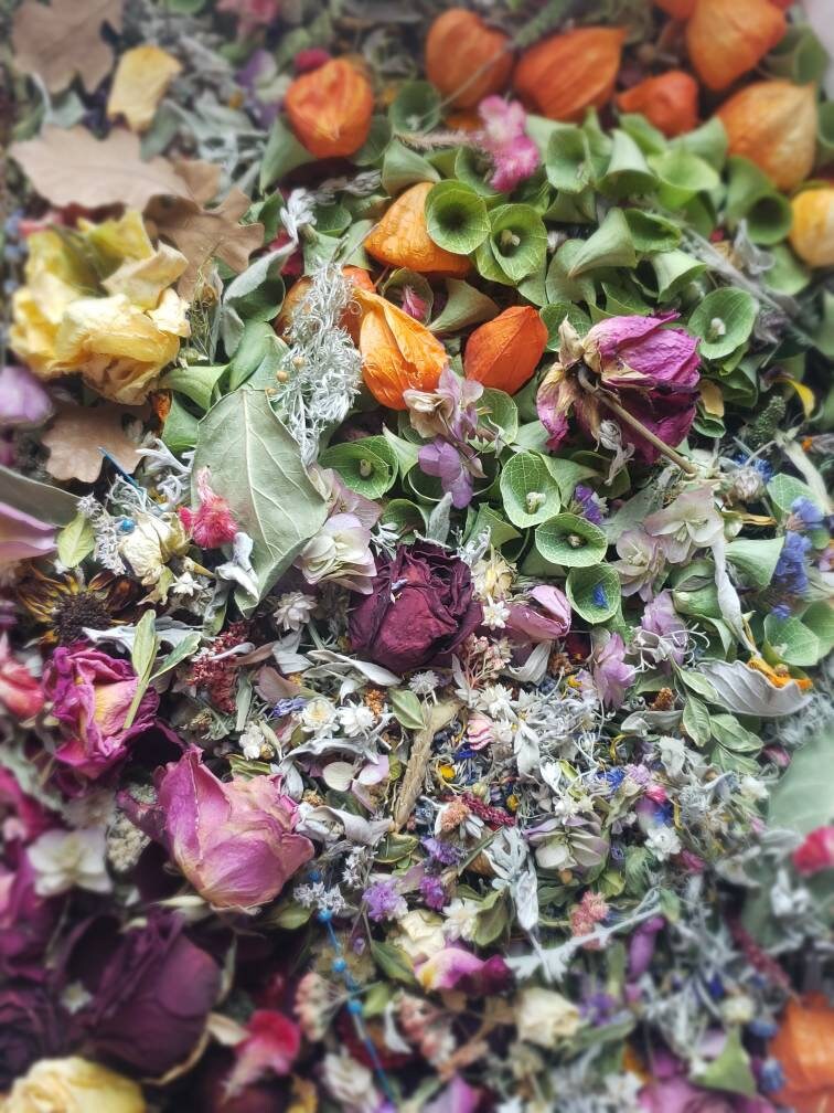 Mixed Natural Dried Flowers Filling Material for Crystal Epoxy