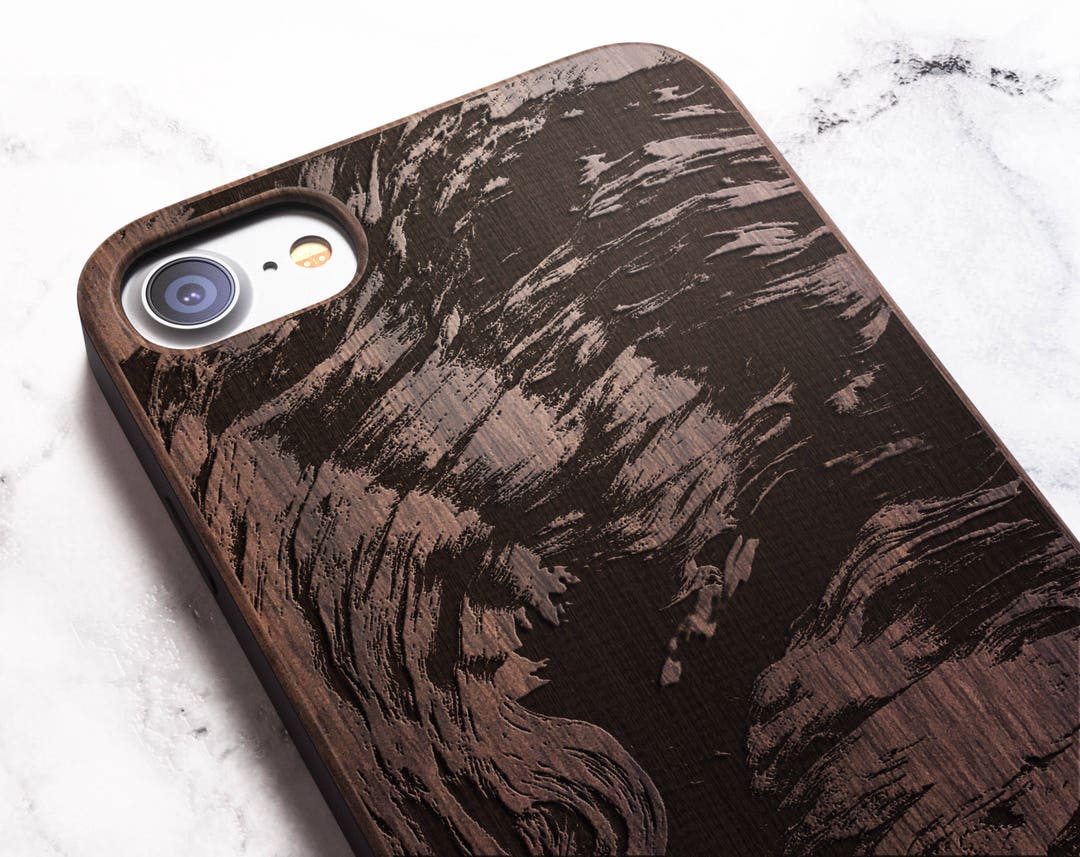 Wood Tree Rings iPhone 8 Case Also for X SE 5s 5 6 /6s 7 and 7 Plus 8 ...