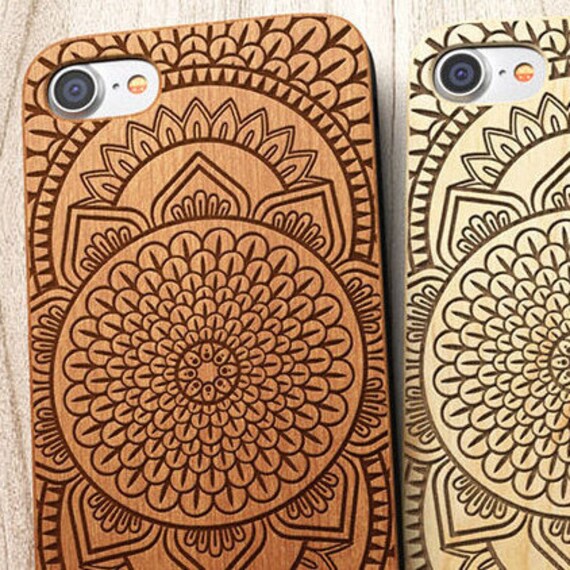 Funda Mandala iPhone 8 8 PLUS X SE 5s 5 6 /6s Plus Funda - Etsy España