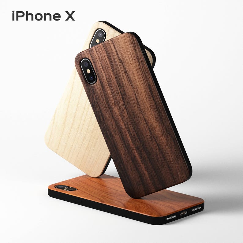 Real Wood iPhone 8 tree case also for iPhone 8, iPhone 7/8 Plus, iPhone X, iPhone 7, SE, Samsung Galaxy S8, S8 PLUS, S9, S9 PLUS image 3