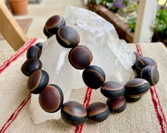 deer eye necklace