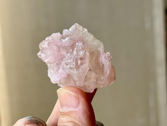 Canga Rose Quartz, 41g, New Find, Heart Chakra Crystal for Love and Sensuality, Taquaral, Minas Gerais, Brazil S524